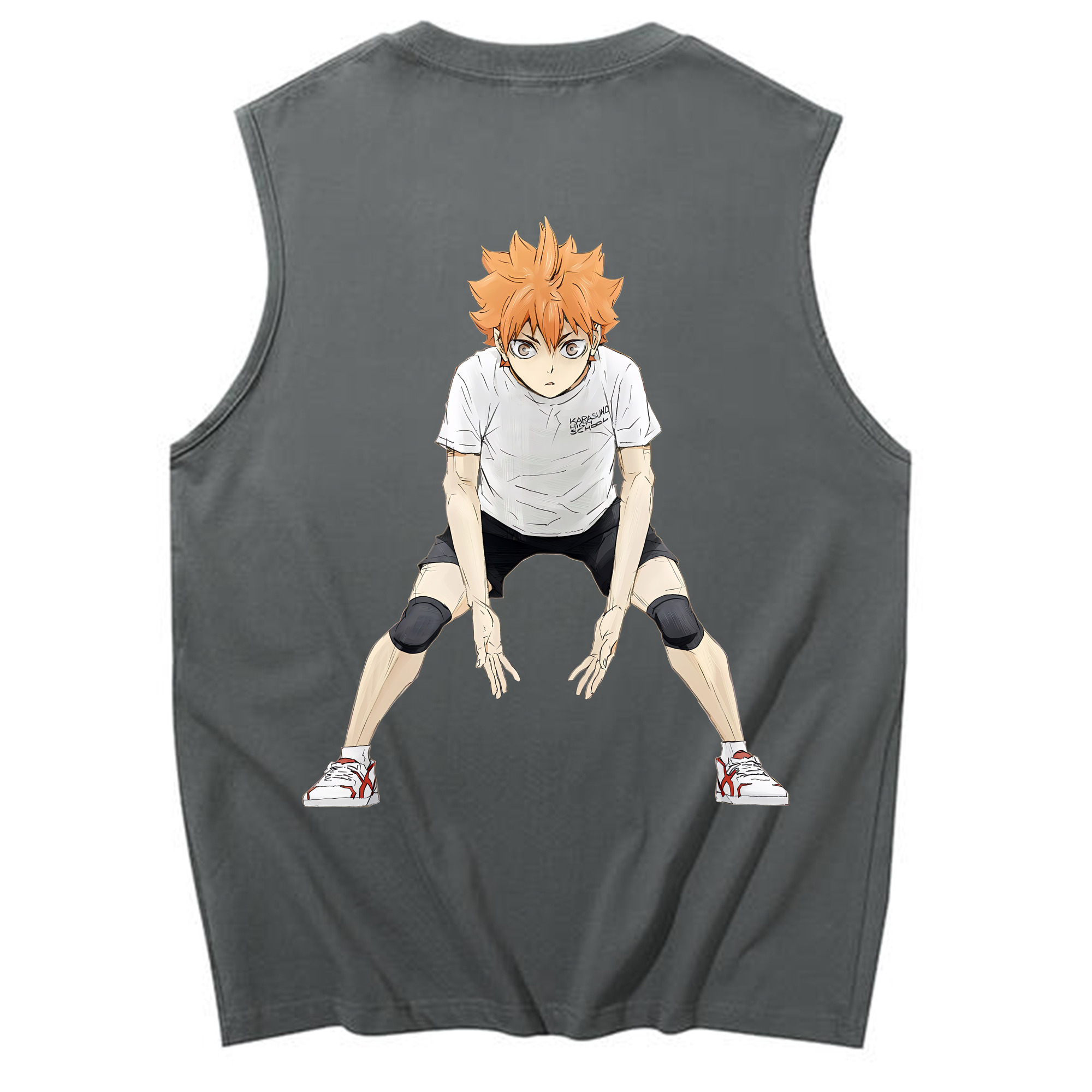 （画像用） ハイキュー!! Haikyu!! コットン100％タンクトップ（背面プリント）